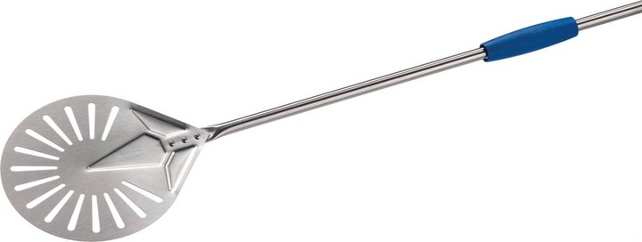 Produktbild Gi.Metal Pizzaschaufel Pizzaschieber Pizzaheber Ofenschieber perforiert 120 cm Edelstahl
