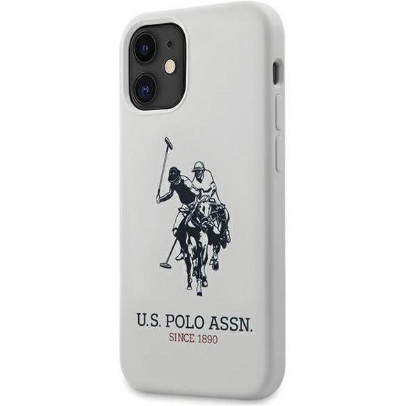 U.S. Polo US Polo USHCP12SSLHRWH iPhone 12 mini 5.4 baltas (Apple iPhone 12 mini), Smartphone Hülle, Weiss
