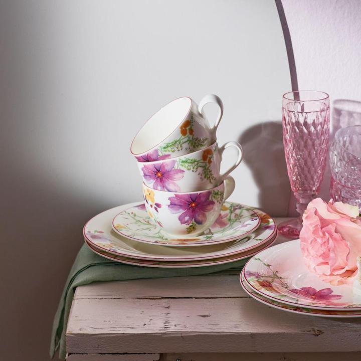 Produktbild Villeroy & Boch Mariefleur Basic Frühstückstassen mit Untertassen (290 ml, 6x)