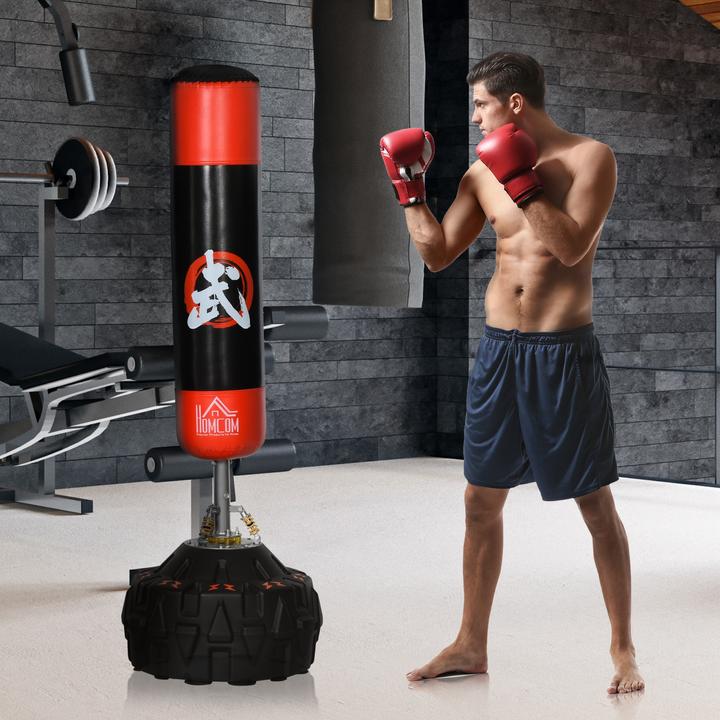 Immagine prodotto Homcom Sacco da boxe in piedi con supporto per pneumatici (60 cm, 10 kg)