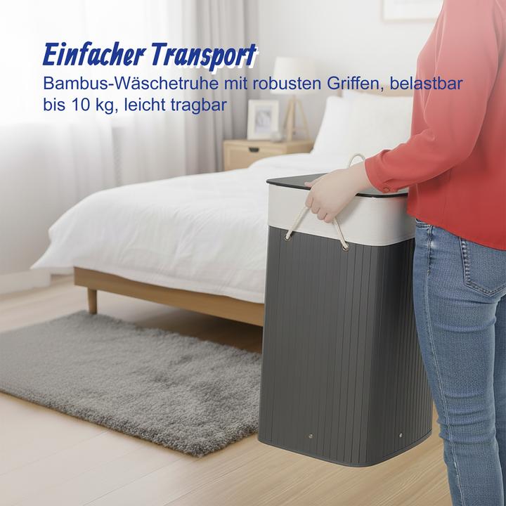 Actual product image Relaxdays laundry bin (80 l)