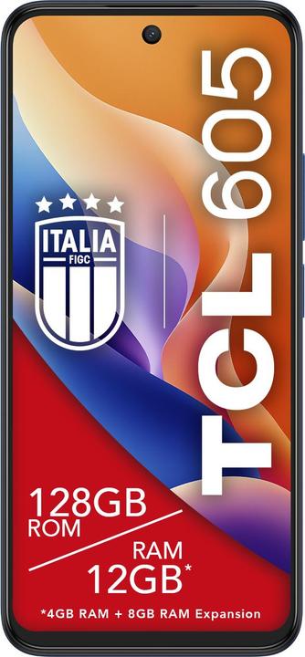 Image du produit TCL 605 (128 Go, Quartz Blue, 6.67", Double SIM, 4G)