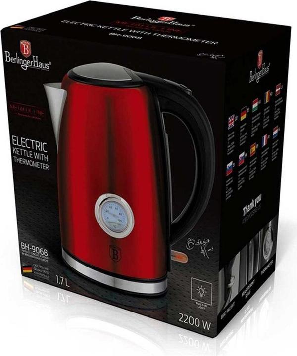 Image du produit BerlingerHaus Electric kettle with thermometer 1.7l BH-9068 (1.70 l)