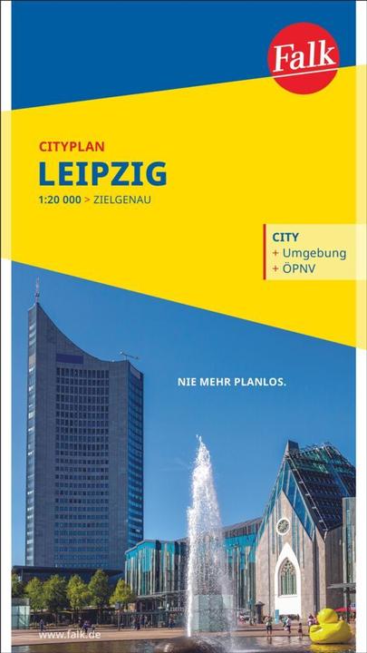 Immagine prodotto Falk Mappa della città di Lipsia 1:18.000