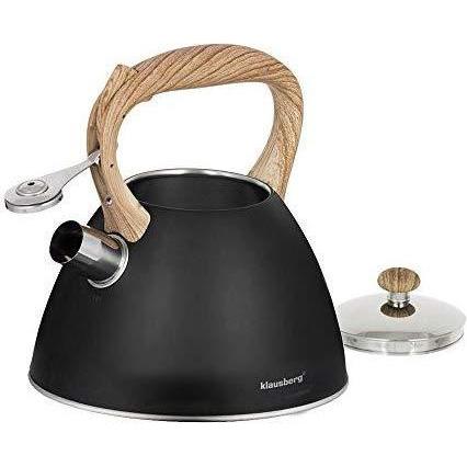 Thumbnail - Klausberg Kettle with whistle 3L KB-7262, Wasserkocher, Schwarz