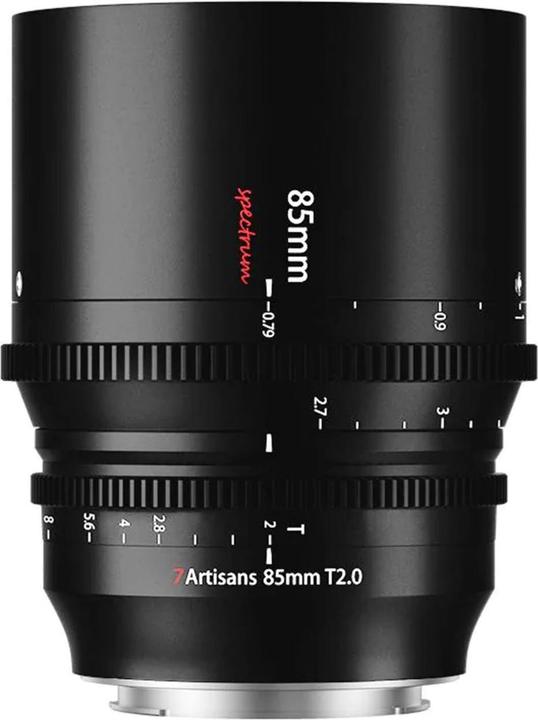 Produktbild 7artisans Spectrum 85mm T2.0 Nikon Z Vollformat (Nikon Z, Vollformat)