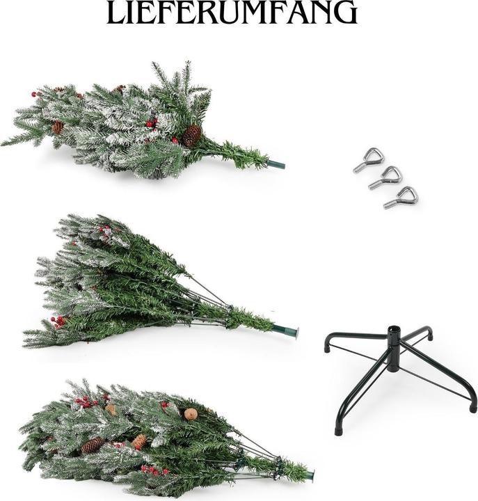 Actual product image Hermex Christmas tree (210 cm)