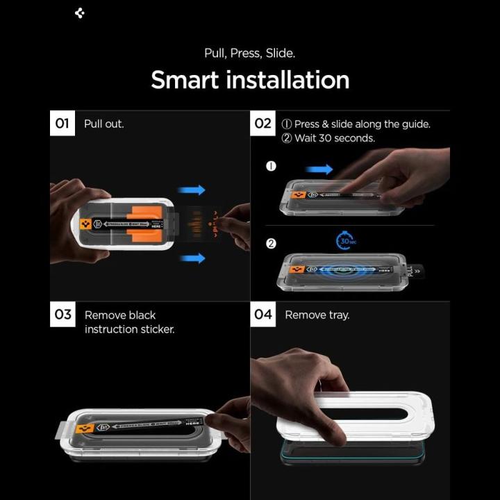 Produktbild Spigen Glas.tR EZ-FIT Pro (2 Stk., Samsung Galaxy S26 Ultra)
