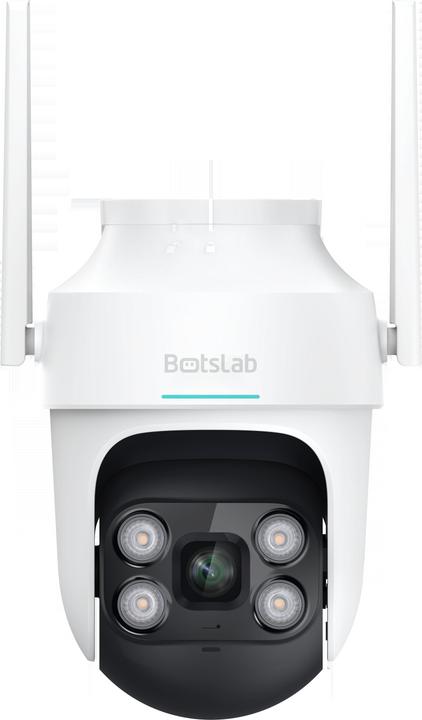 Botslab Outdoor Pan / Tilt, Multi-scenes AI recognition, 360° Smart Tracking, Large Aperture Lens, C (2560 x 1440 Pixels)