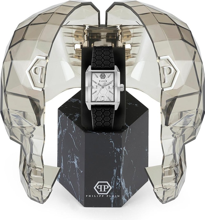 Actual product image Philipp Plein PWMAA0122 Offshore Square 30mm 5ATM (Analogue wristwatch, 38 mm)