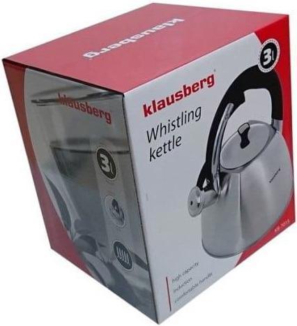 Image du produit Klausberg Kettle with whistle 3L KB-7015