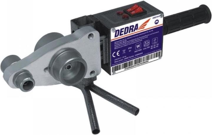 Actual product image Dedra Welding machine for pipes and plastic connectors 800/1500W DED7515 (450 mm)