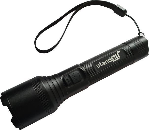 Actual product image Standart RECHAR LED FLASHL SD-6042 10W 800LM USB (21 cm, 800 lm)