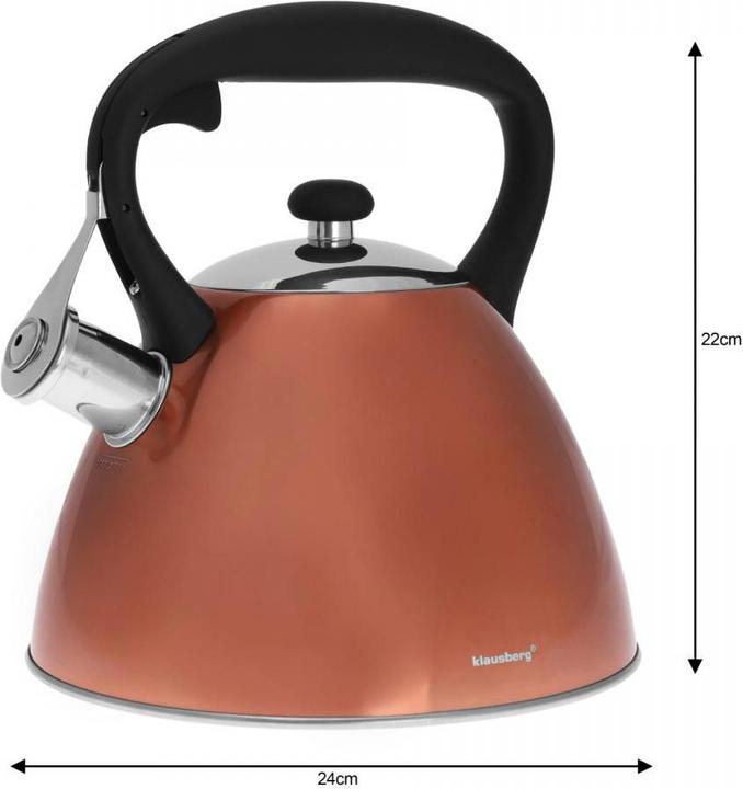 Image du produit Klausberg Kettle with whistle 3L KB-7209 (3 l)