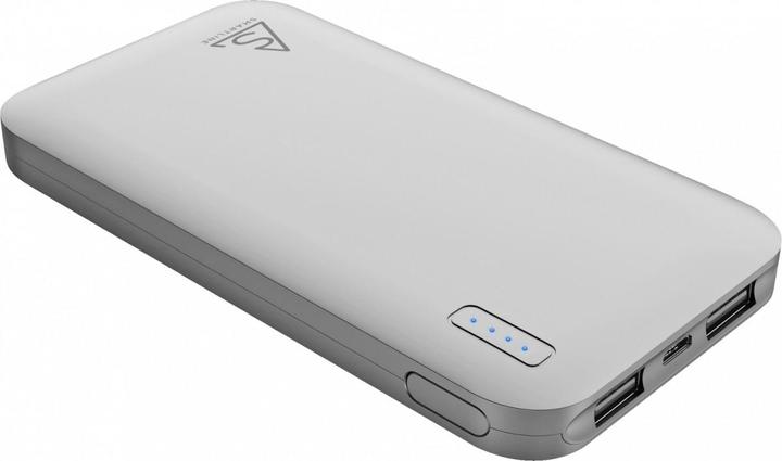 Actual product image Holdit Powerbank Smartline 10000 mAh Silver (613371) (10000 mAh, 37 Wh)