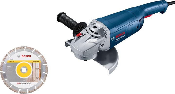 Produktbild Bosch Professional Winkelschleifer GWS 20-230 P: 1x Diamanttrennscheibe, Standard for Universal (230 mm)