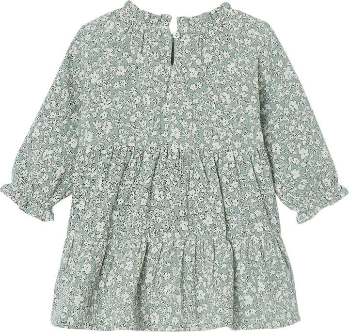 Image du produit Vertbaudet Mädchen Baby Volantkleid aus Baumwollmusselin (92)
