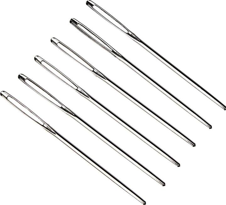 Image du produit Prym Aiguille à broder no. 14, sans pointe, 6 pièces