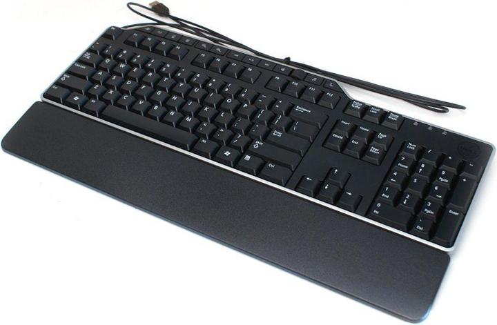 Actual product image Dell KB-522 Wired Black US Keyboard (580-17667) (US, Cable)