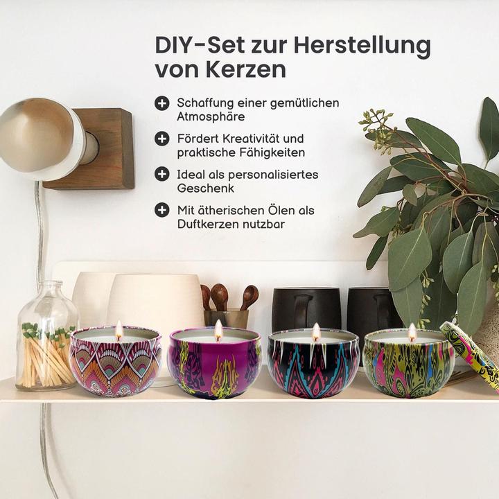 Actual product image Hermex Kerzen-Bastel-Set