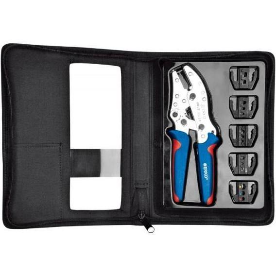 Erko, Zange, PR33-Z5 hand press with a set of stamps 5 pcs. (PR 33-Z5) (220 mm)