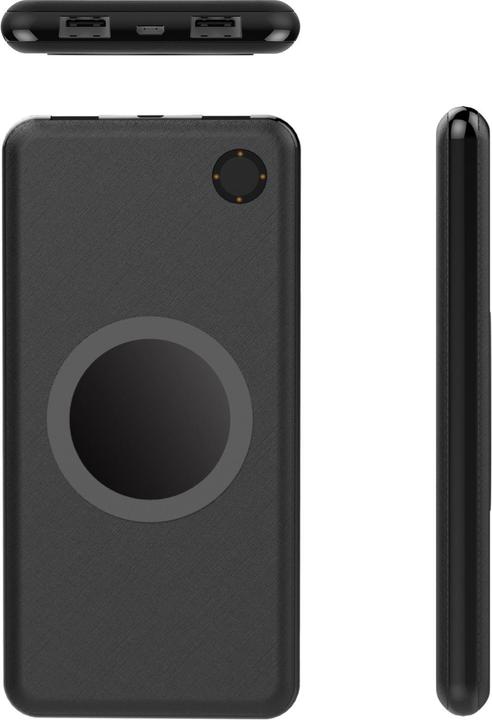 Actual product image Platinet 10,000 mAh Black Powerbank (PMPB10QB) (10000 mAh, 5 W)