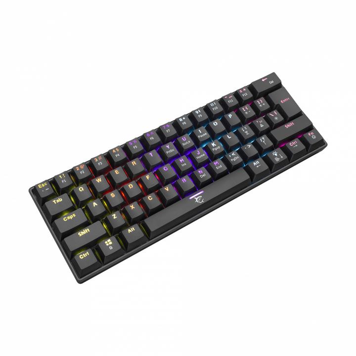 Produktbild White Shark Mechanical Gaming Keyboard Shinobi, OUTEMU RED Switch, Full Rainbow RGB LED Backlight, U (USA, Kabelgebunden)