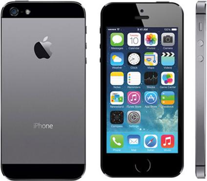 Actual product image Apple iPhone 5S (64 GB, Space Grey, 4", Single SIM, 4G)