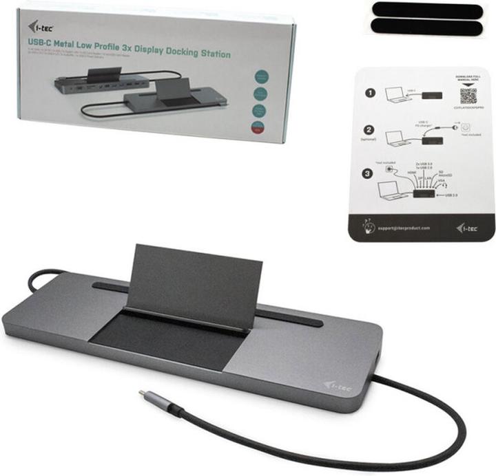 Produktbild i-tec Ergonomic 4K (USB-C, 3 Ports)