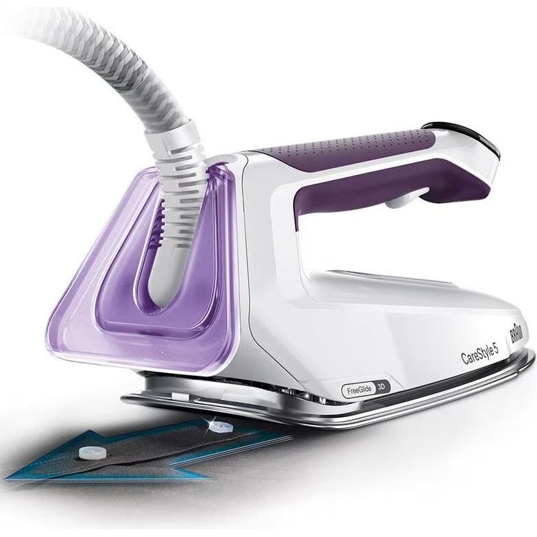 Thumbnail - Braun IS5247 VICareStyle 5, Bügeleisen, Violett, Weiss