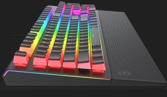 Actual product image SPC Gear GK650K Omnis Mechanical Keyboard with RGB Pudding Edition (US, Kailh Red switch) (Eng. Int.)