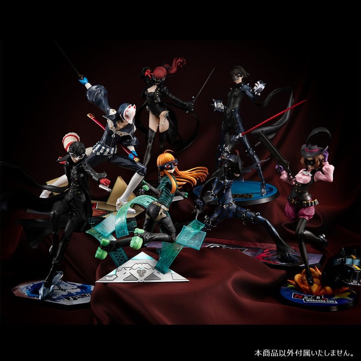 Actual product image Megahouse Persona 5 The Royal PVC Statue Oracle (Futaba Sakura) 18 cm