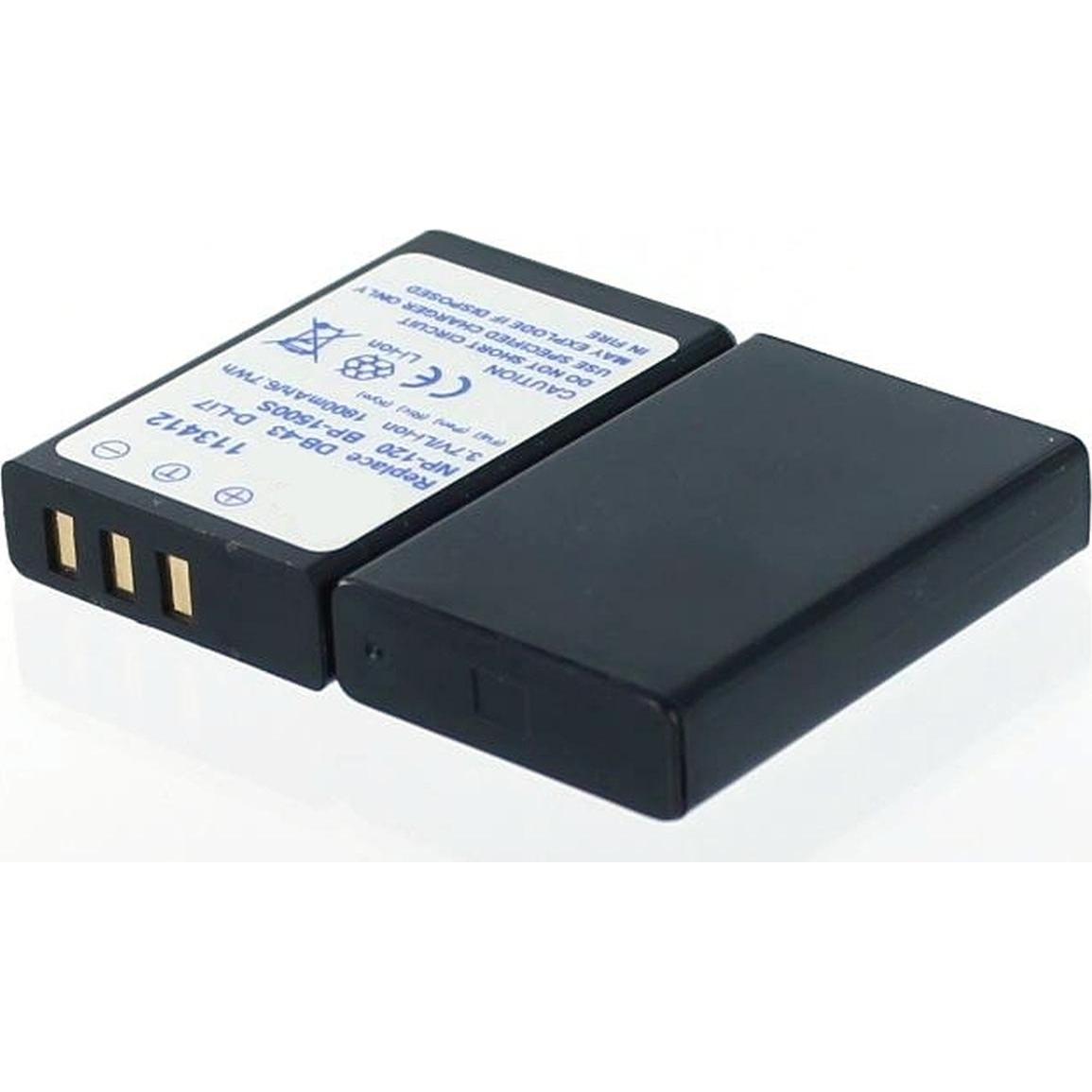 AGI 22800 - 1800 mAh - 3,7 V - Lithium-Ion (Li-Ion) - 1 Stück(e) (Akku), Kamera Stromversorgung, Schwarz