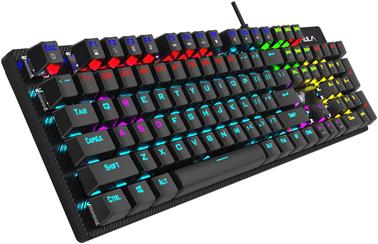 Actual product image Aula Mechanical Playroom Retribution, with backlight, Blue Switch, EN layout
