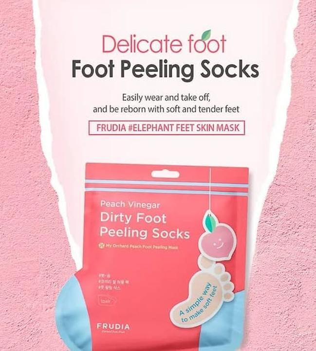 Immagine prodotto Frudia Calzini esfolianti per piedi sporchi 1 paio 40G (Maschera del piede)