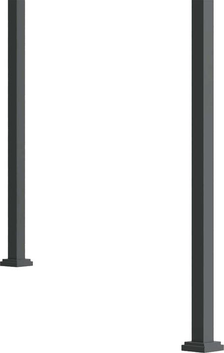 Immagine prodotto Outsunny Pergola Metall, Polyester Schwarz (298 cm, 213 cm)