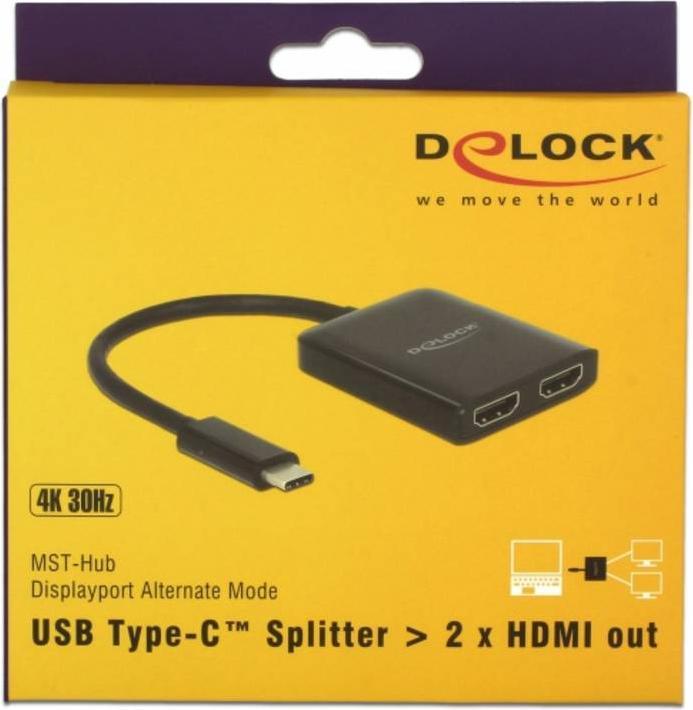 Produktbild Delock USB Typ-C zu (HDMI, 25 cm)