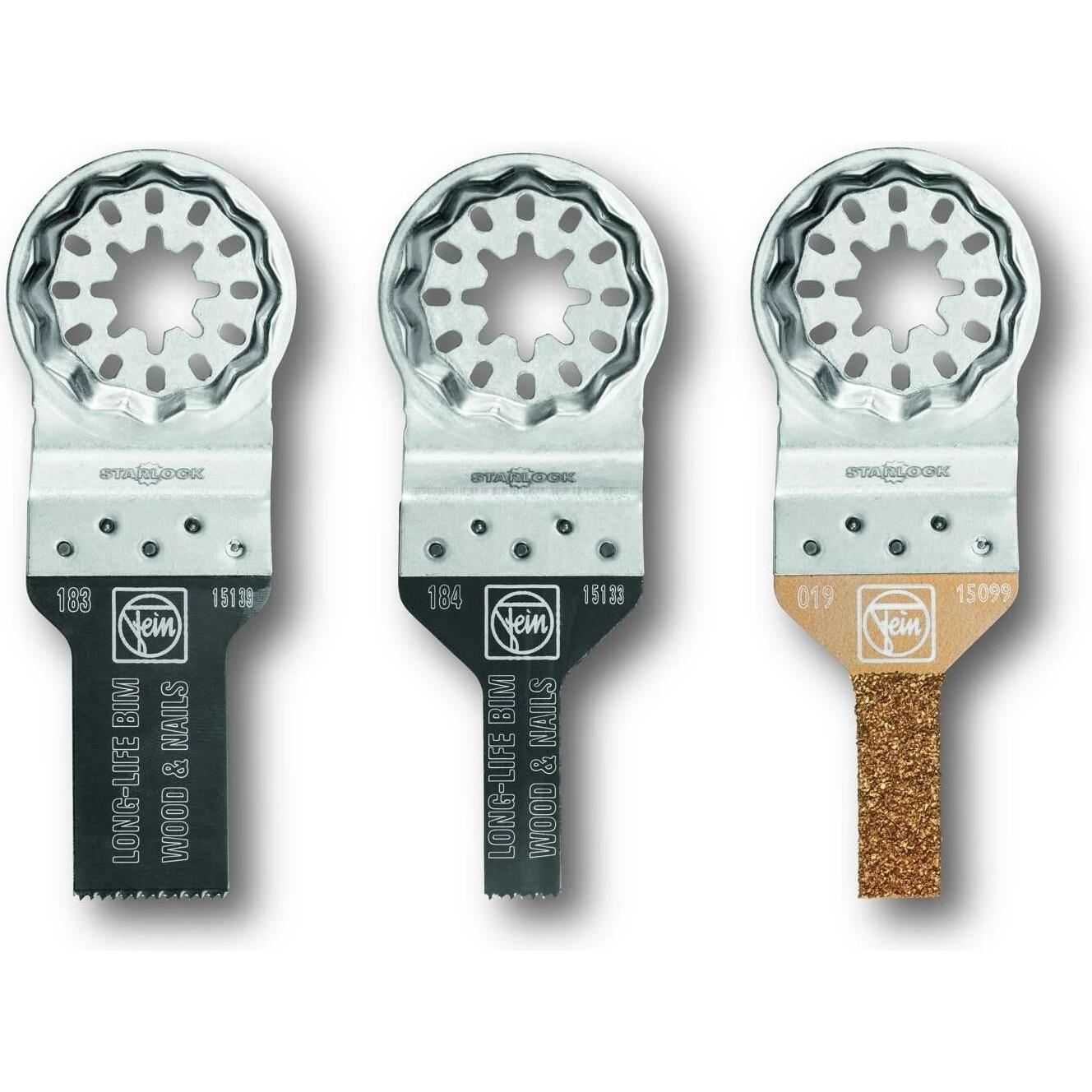 Fein, Sägeblatt, Zubehörset Combo Starlock Mini Cut, 3-teilig