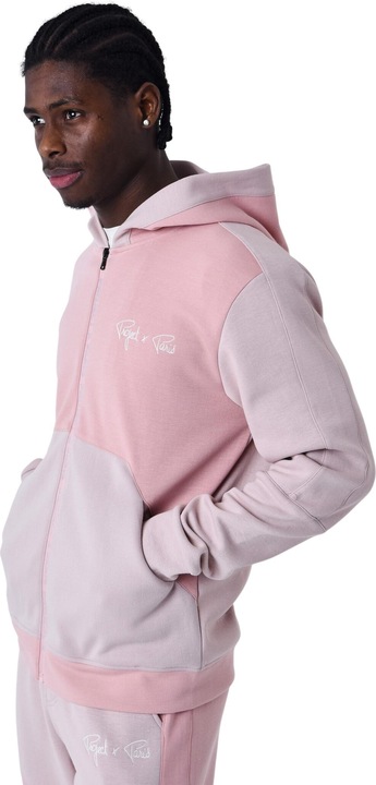 Actual product image Project X Paris hoodie zipped ebroidered sleeves (M)