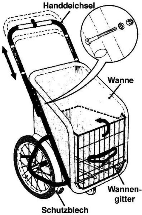 Image du produit Winther Donkey-Wannengitter, verzinkt