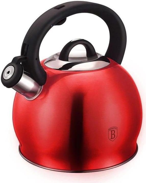 Actual product image BerlingerHaus Kettle With Whistle 3l Berlinger House Burgundy Metallic