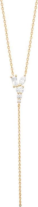Image du produit Lara Collier Plaque Or - Zirconia (LAITONOR)