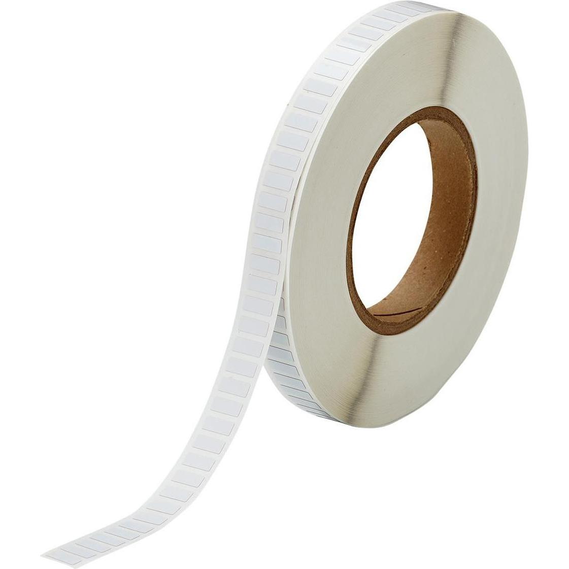 Brady, Etiketten, THT-97-717-10, Spannungsableitendes Polyimid, Weiss, 12.70 x 5.08 mm, permanent (10000 E.)