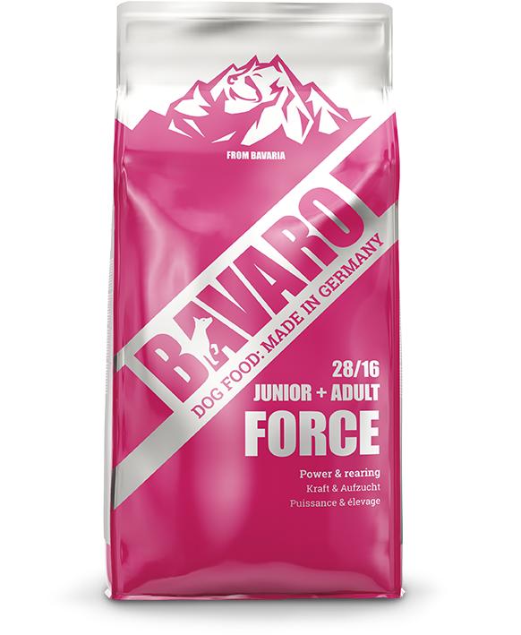 Actual product image Josera BAVARO Force Junior + Adult 18kg (Adult, 1 pcs., 18000 g)