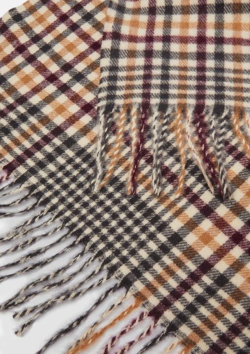 Image du produit Comma Tuch Softer Fransen-Schal mit Karo-Muster