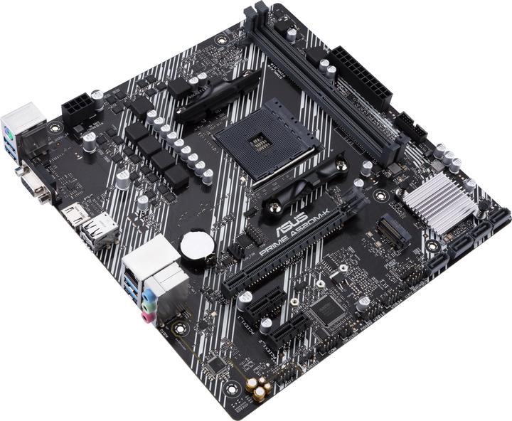 Productafbeelding ASUS Prime A520M-K (AM4, AMD A520, mATX)