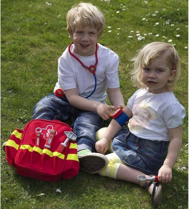 Actual product image Theo Klein Rescue backpack