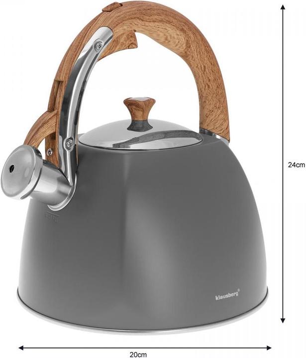 Produktbild Klausberg Kettle with whistle 3L KB-7501 (3 l)