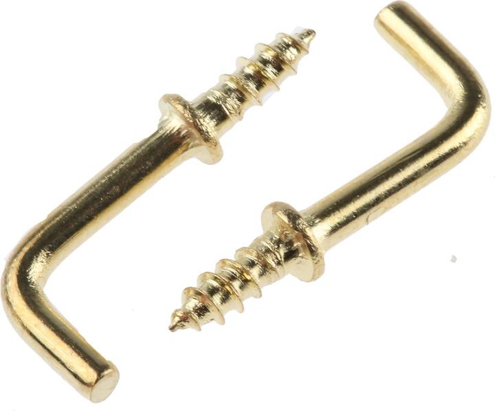 Produktbild RS PRO Schraubhaken Messing 13mm