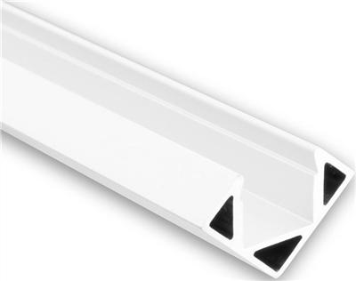 Galaxy Profiles Eckprofil spitz LED-Breite 11mm, L2000mm, weiss